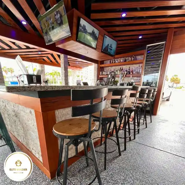 Renovated restaurant dining room in Treasure Island
